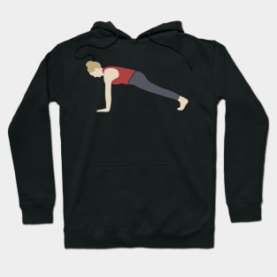 Plank Pose Hoodie